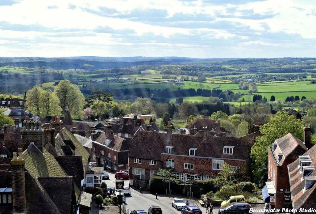 The Star And Eagle Hotel Goudhurst Exteriör bild